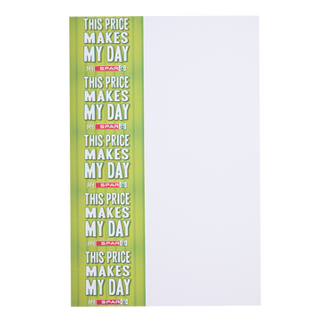 SPAR This price makes my day stack card template 3